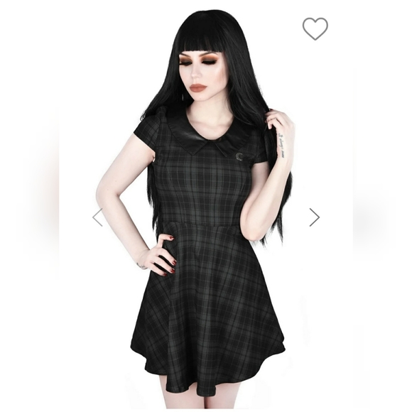 Killstar Dresses & Skirts - NWT Dollskill Tartan dress